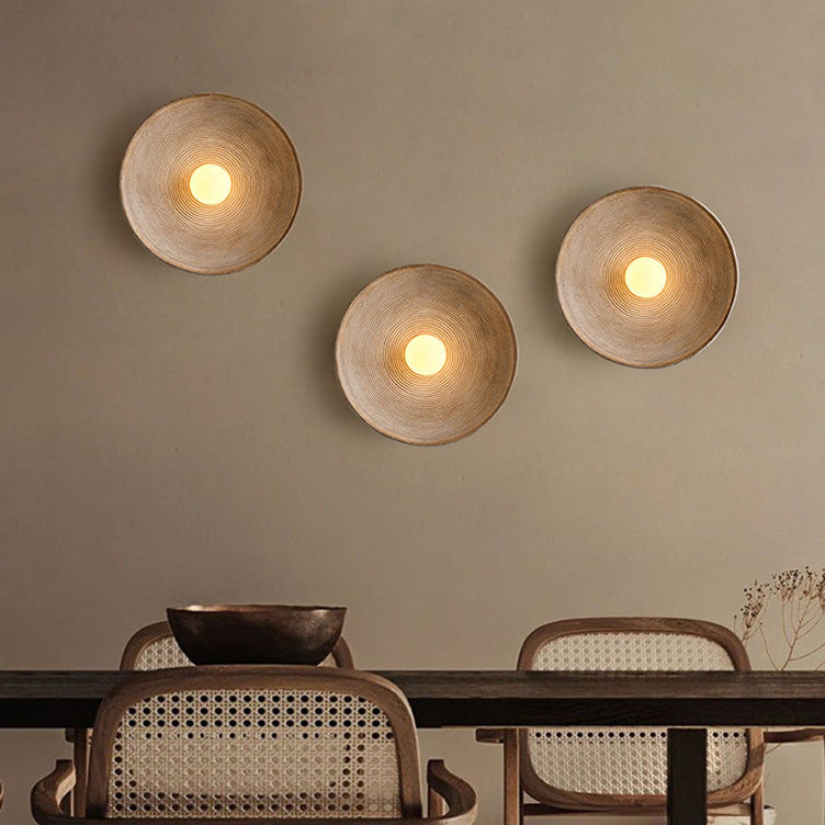 Japanese Wooden Wall Light for Warm Ambient Interior Lighting