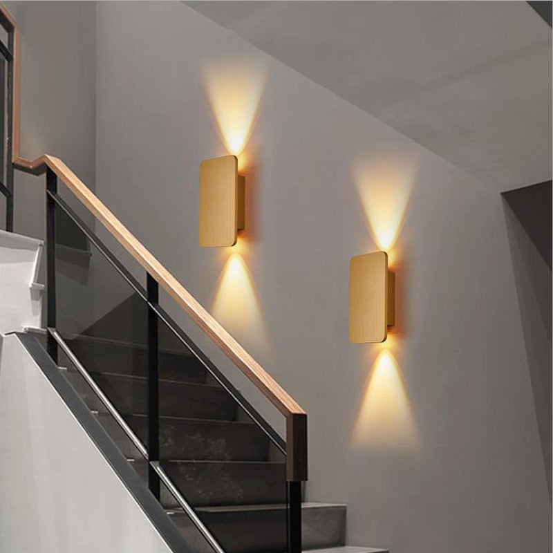 Modern Up And Down Indoor Wall Sconce Light For Bidirectional Lighting