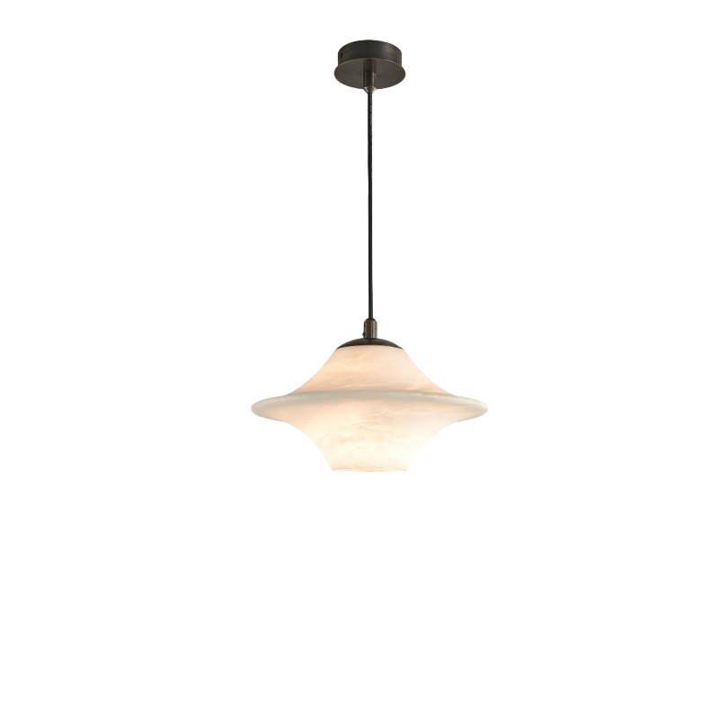 Marble Stone Pendant Lamp With Adjustable Ambient Lighting