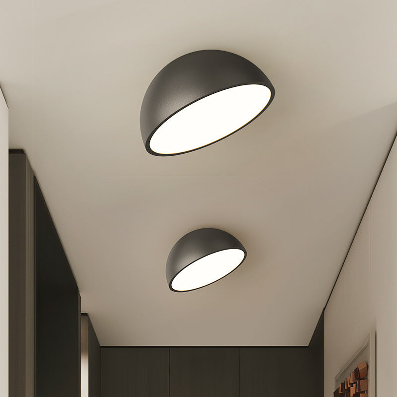 Modern Hemispherical Ceiling Light Fixture for Kitchen Dining Room and Hallway