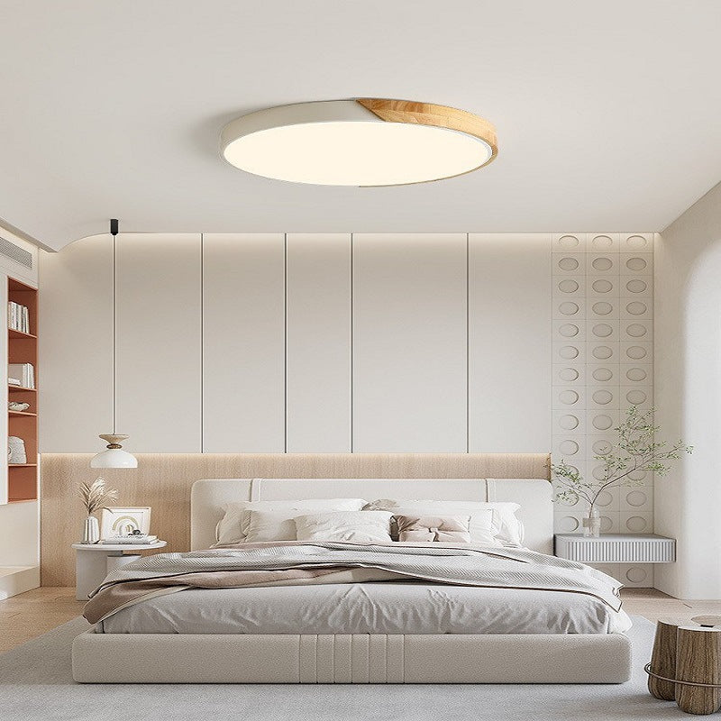 Scandinavian Wooden Ceiling Light Fixture for Indoor Lighting in Nordic Style