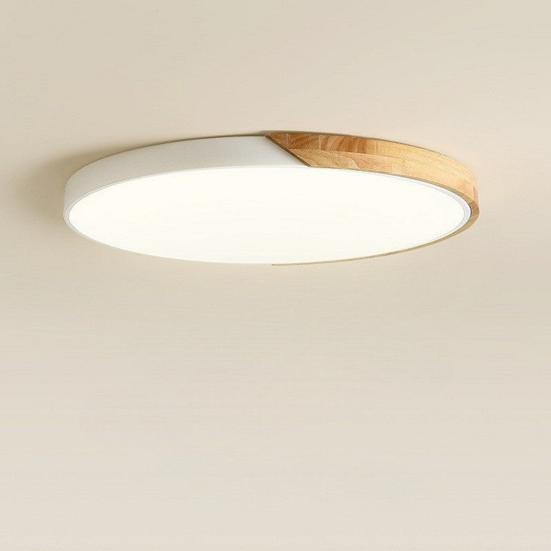 Scandinavian Wooden Ceiling Light Fixture for Indoor Lighting in Nordic Style