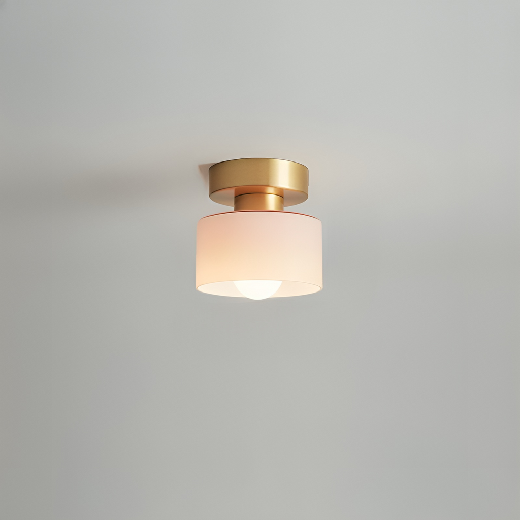 Contemporary Bauhaus Gold Ceiling Spotlight for Indoor Lighting