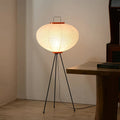 Japanese Style Rice Paper Floor Lamp for Soft Diffused Lighting