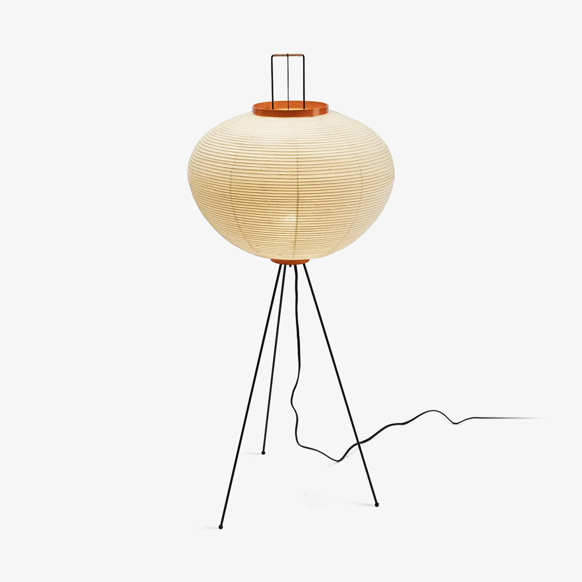 Japanese Style Rice Paper Floor Lamp for Soft Diffused Lighting