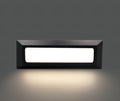Outdoor LED Step Light Rectangular Wall Mounted Fixture for Stairs and Pathways