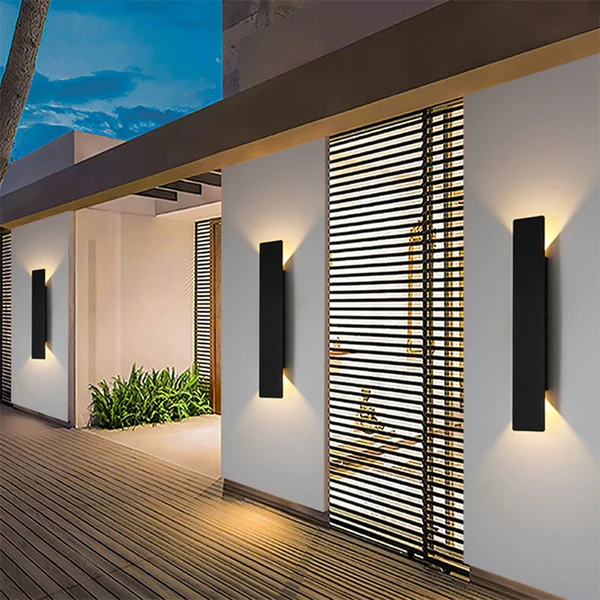 Waterproof LED Strip Outdoor Wall Lamp for Architectural Lighting