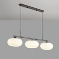 Modern 3-Light Bauhaus Linear Island Pendant Light for Even Illumination