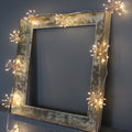 Copper Starburst LED String Lights for Indoor and Covered Outdoor Decor