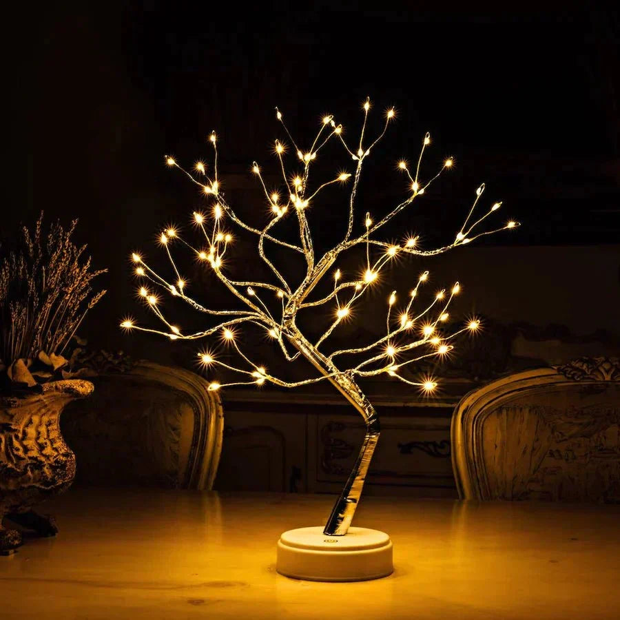 Decorative 108 LED Warm White Tree Lamp With Bendable Branches