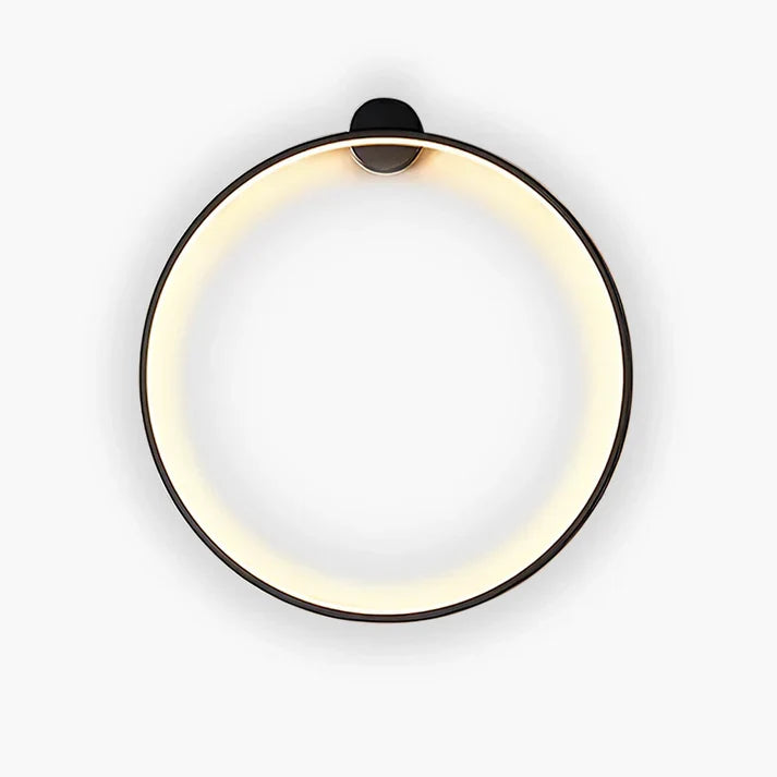 Modern Circular LED Wall Lamp for Soft Ambient Lighting