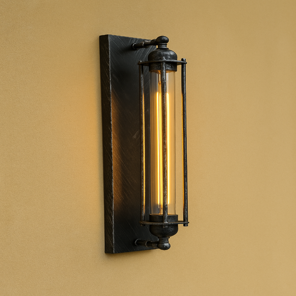 Vintage Wall Mounted LED Light Fixture for Warm Ambient Lighting