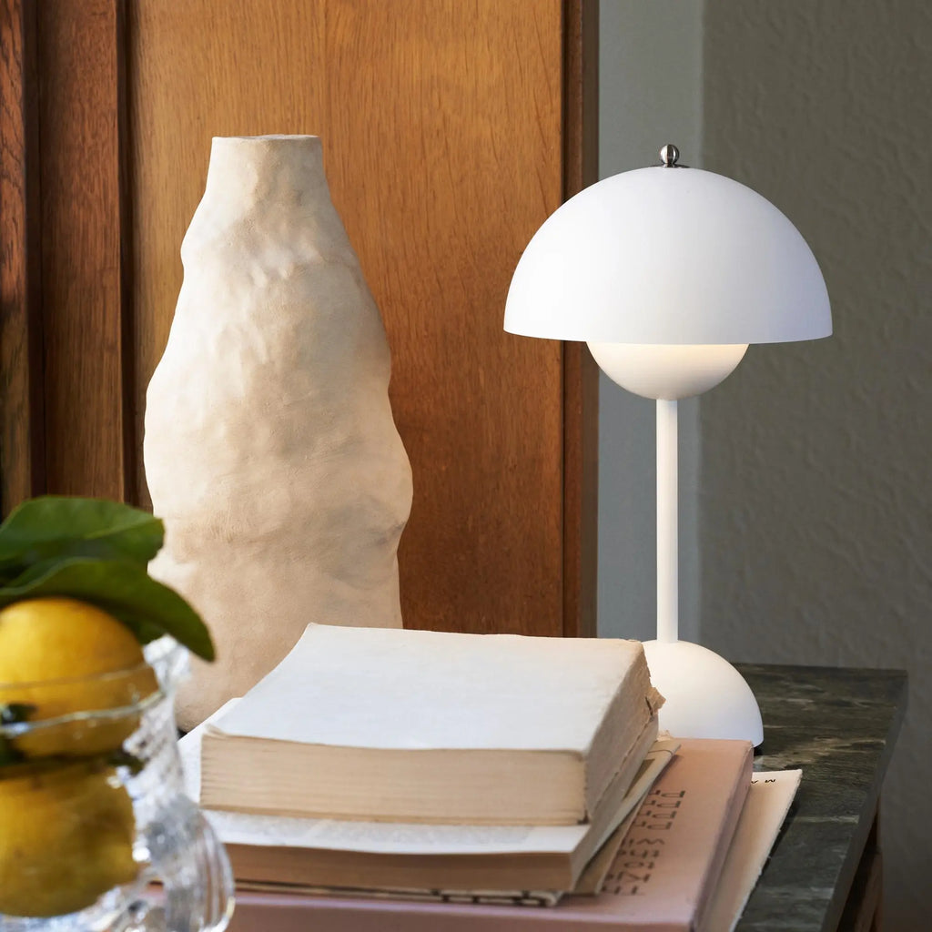 Retro Mushroom Table Lamp for Ambient Indoor Lighting