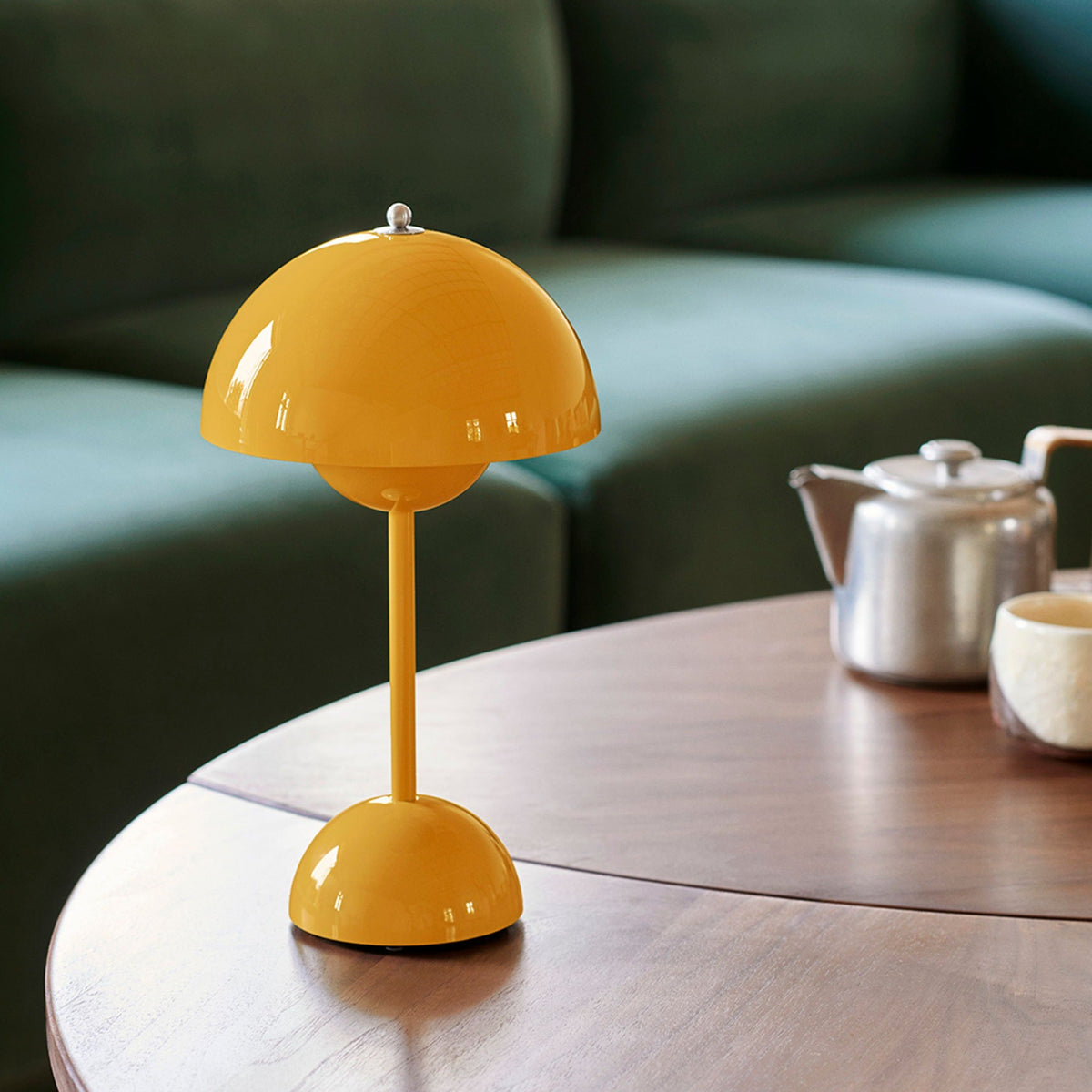 Retro Mushroom Table Lamp for Ambient Indoor Lighting