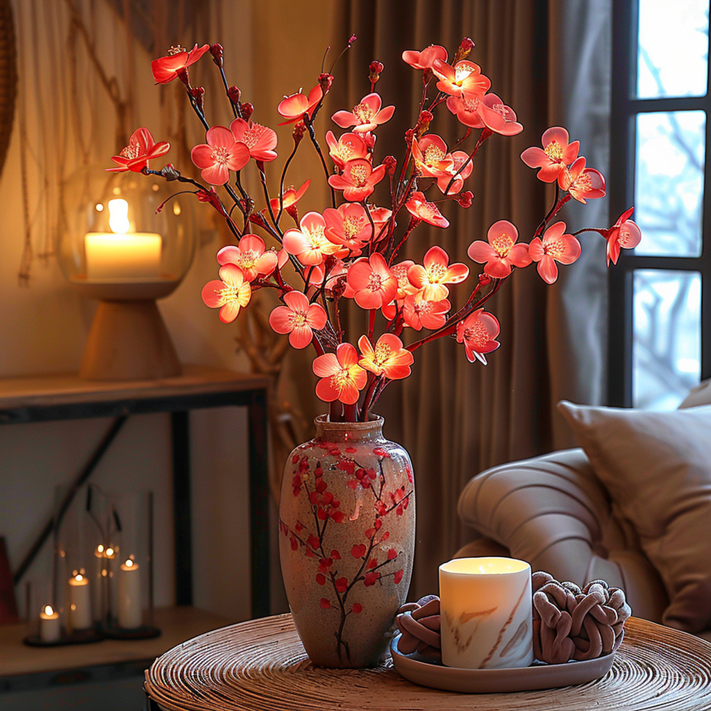LED Olive Branch Decorative Light for Home Ambient Lighting