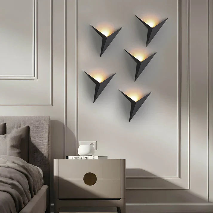 Contemporary Bird Wall Sconce With Soft Acrylic Lighting for Indoor Use