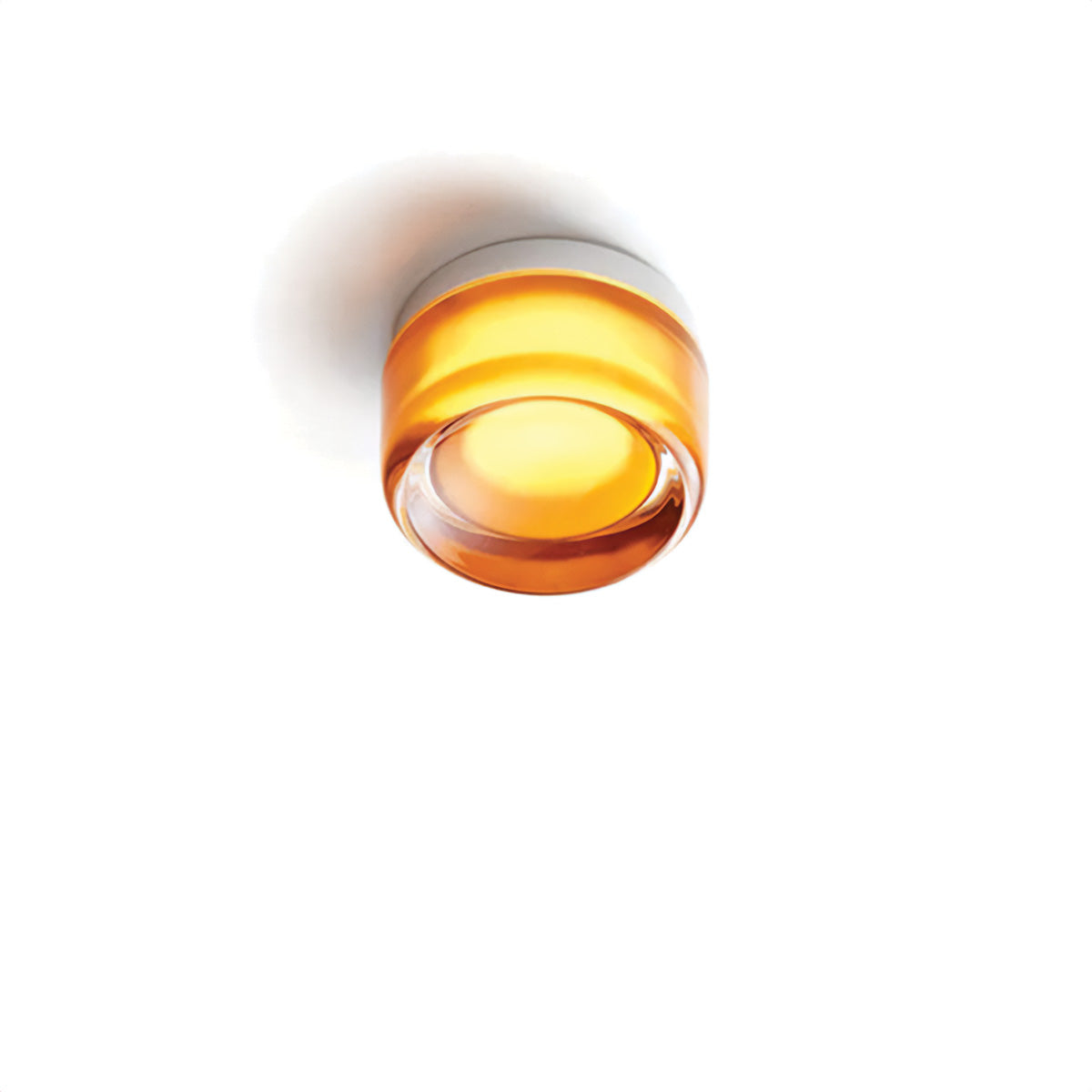Compact Glass LED Wall Lamp With Aluminium Base For Ambient Lighting