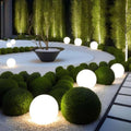Rechargeable Spherical Outdoor Garden Lights With Remote Color Control