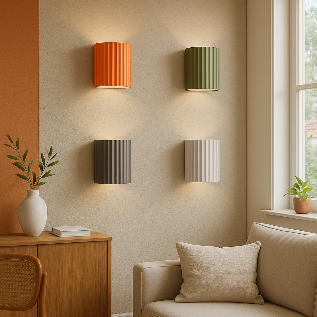 Contemporary French Macaron Wall Light for Ambient Lighting