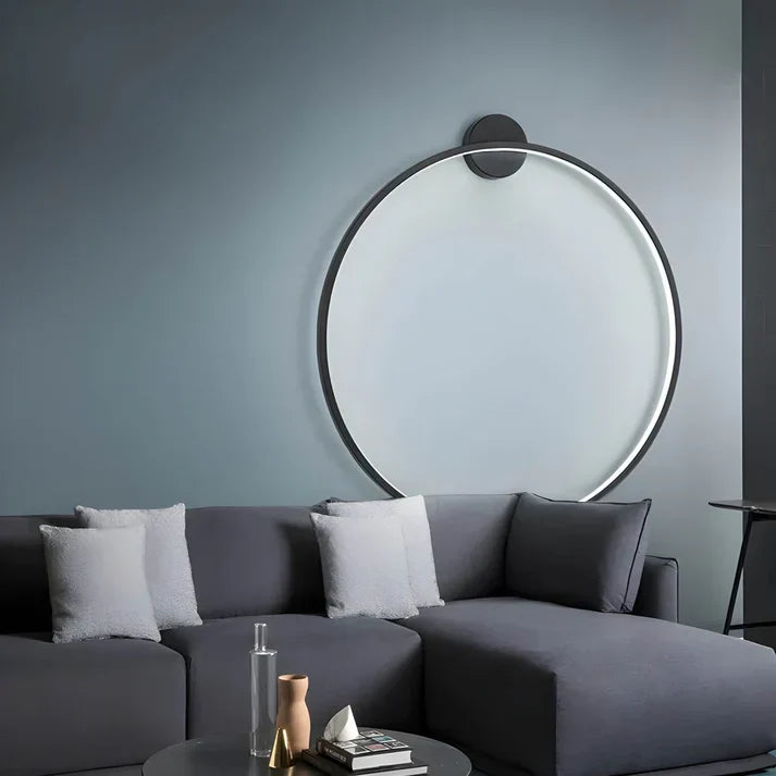 Modern Circular LED Wall Lamp for Soft Ambient Lighting