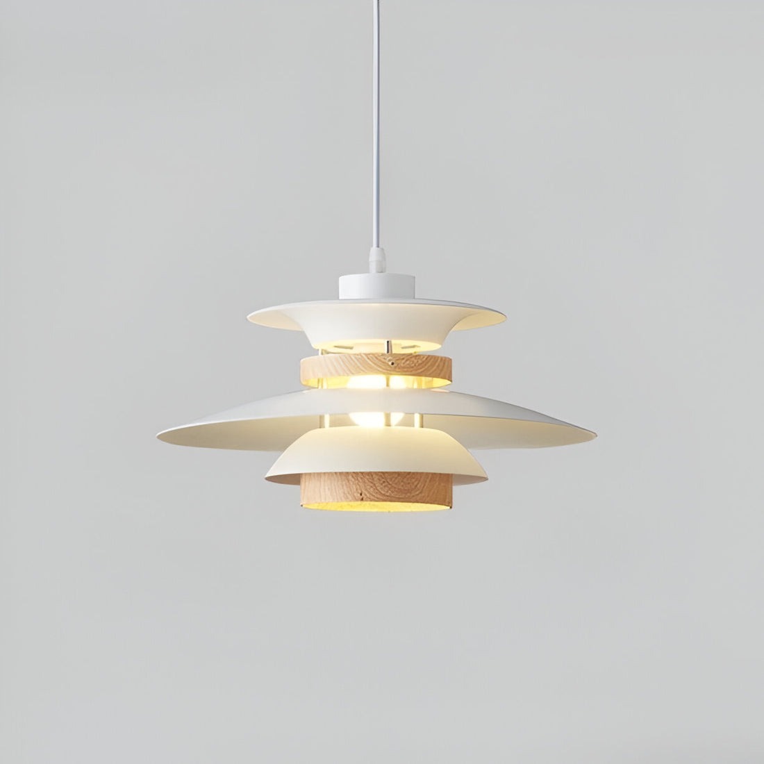 Scandinavian Four Tier Pendant Light With Adjustable Suspension