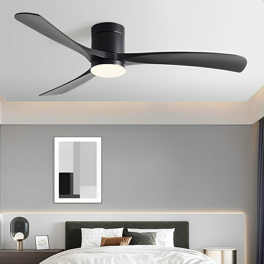 Minimalist Ceiling Fan With Adjustable Lighting for Living Room