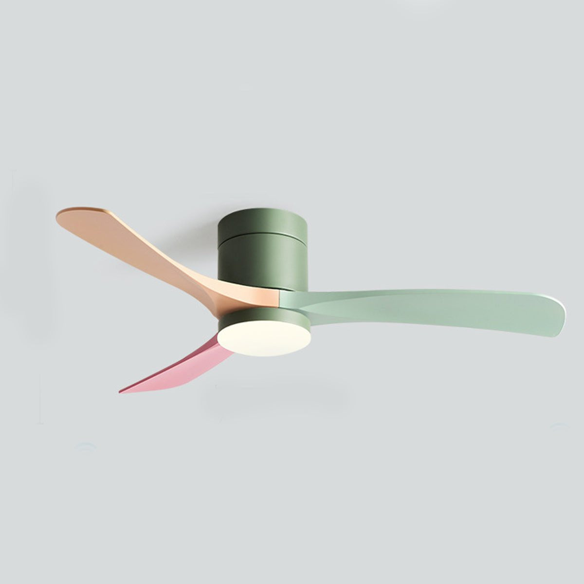 Minimalist Ceiling Fan With Adjustable Lighting for Living Room