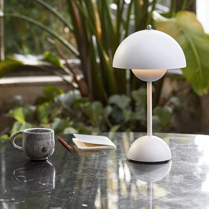 Minimalist Wireless Table Lamp for Cordless Indoor Accent Lighting