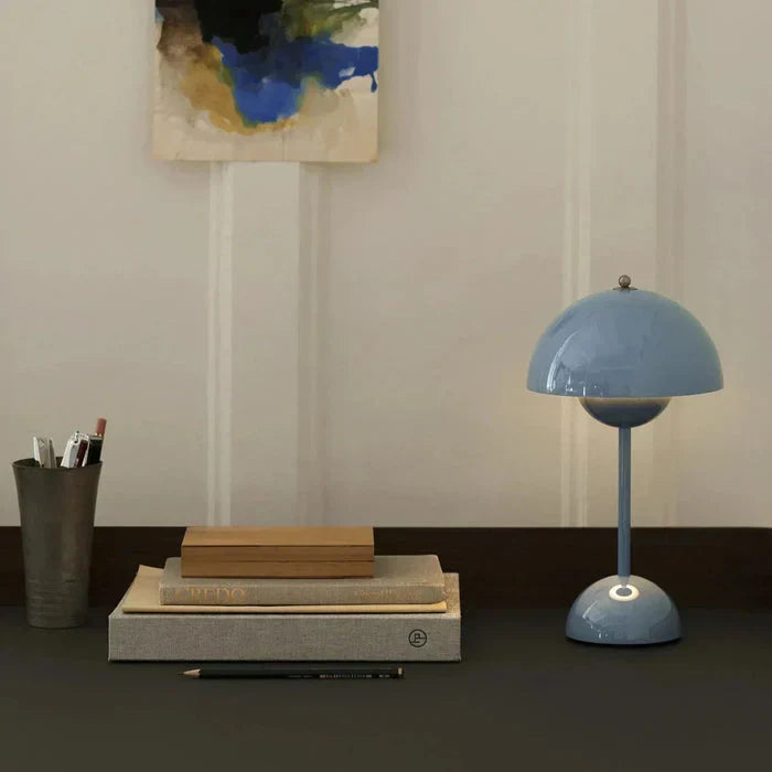 Minimalist Wireless Table Lamp for Cordless Indoor Accent Lighting