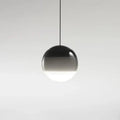 Color Gradient Glass Pendant Lamp for Warm Ambient Lighting