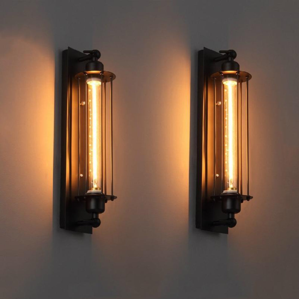 Vintage Wall Mounted LED Light Fixture for Warm Ambient Lighting