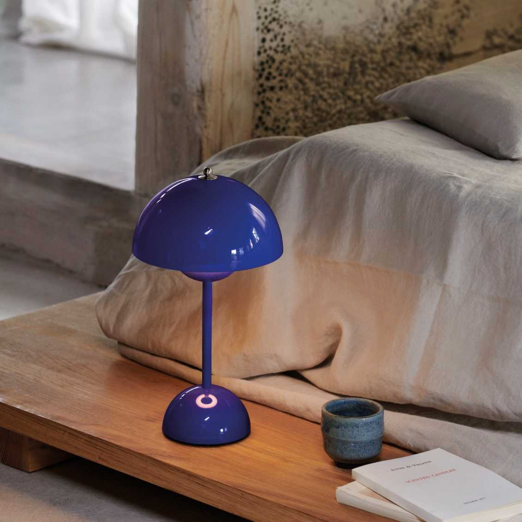 Retro Mushroom Table Lamp for Ambient Indoor Lighting